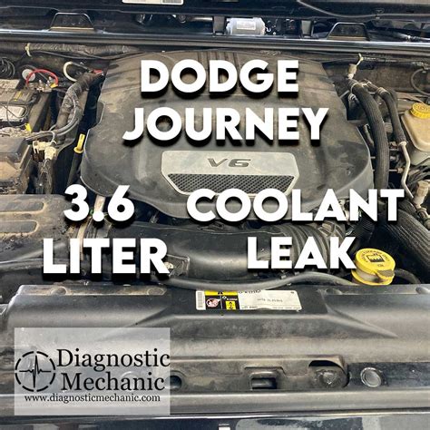 dodge journey coolant leak|Dodge Journey With 3.6L Losing Coolant (Look HERE。